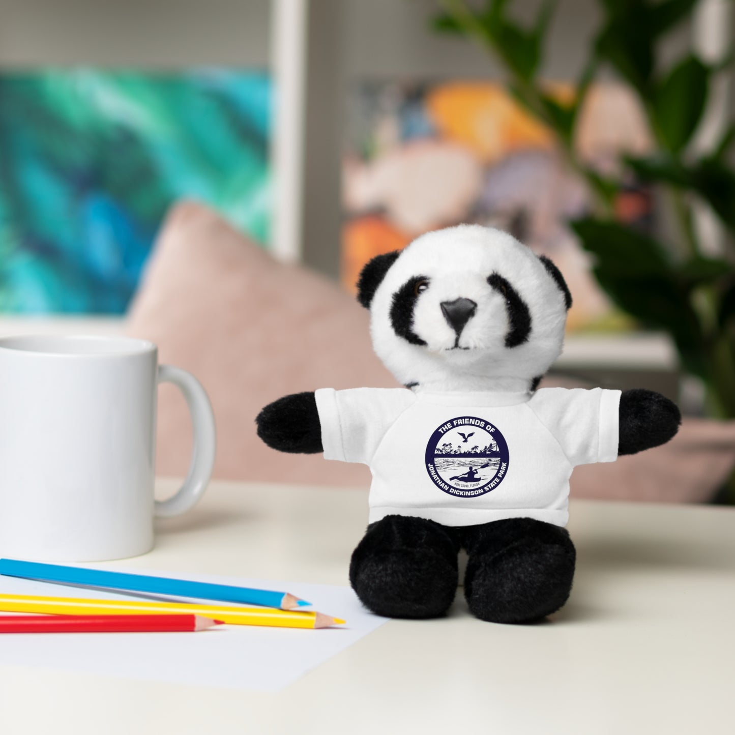 Stuffed Animals with Friends Logo Tee