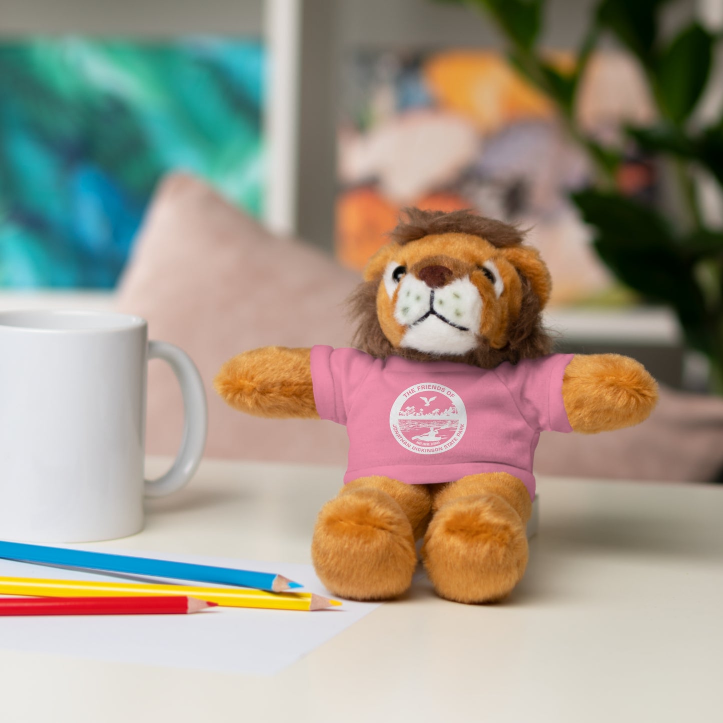 Stuffed Animals with Friends Logo Tee