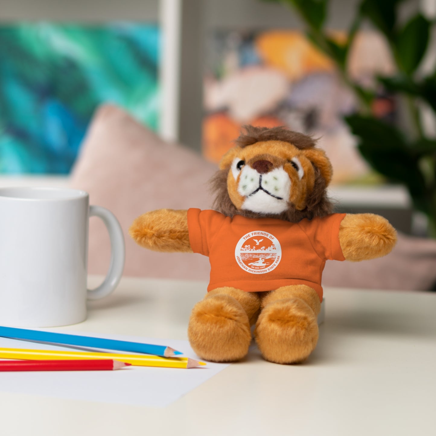 Stuffed Animals with Friends Logo Tee