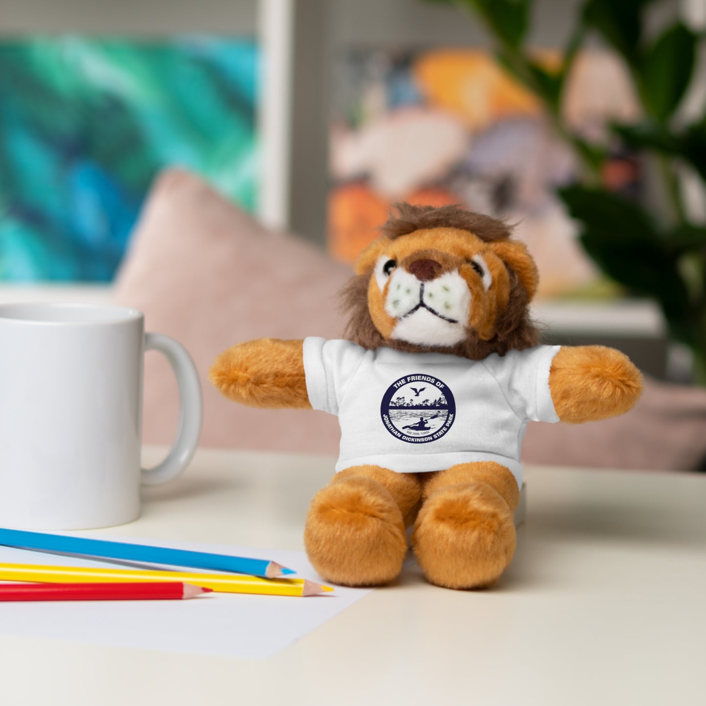 Stuffed Animals with Friends Logo Tee