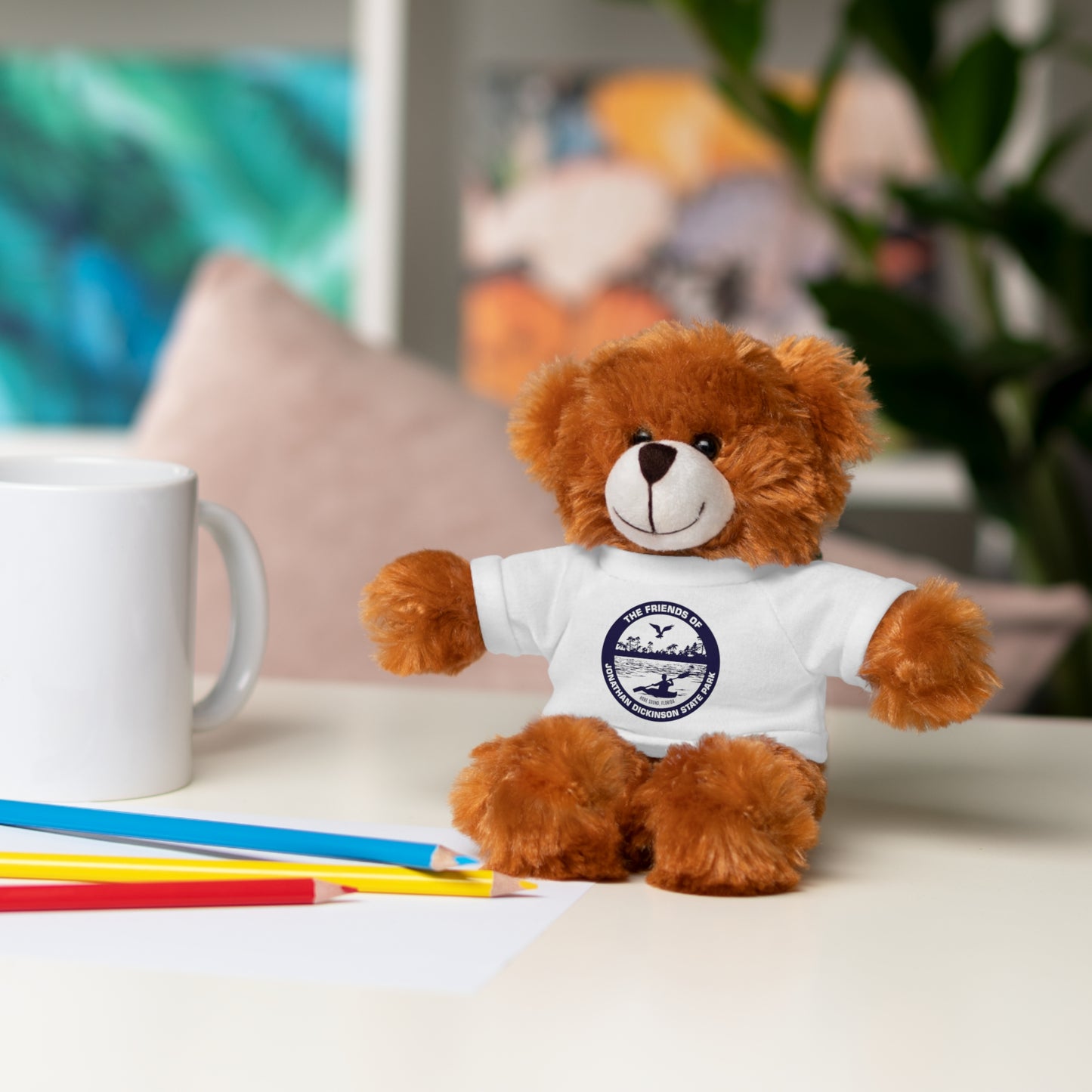 Stuffed Animals with Friends Logo Tee