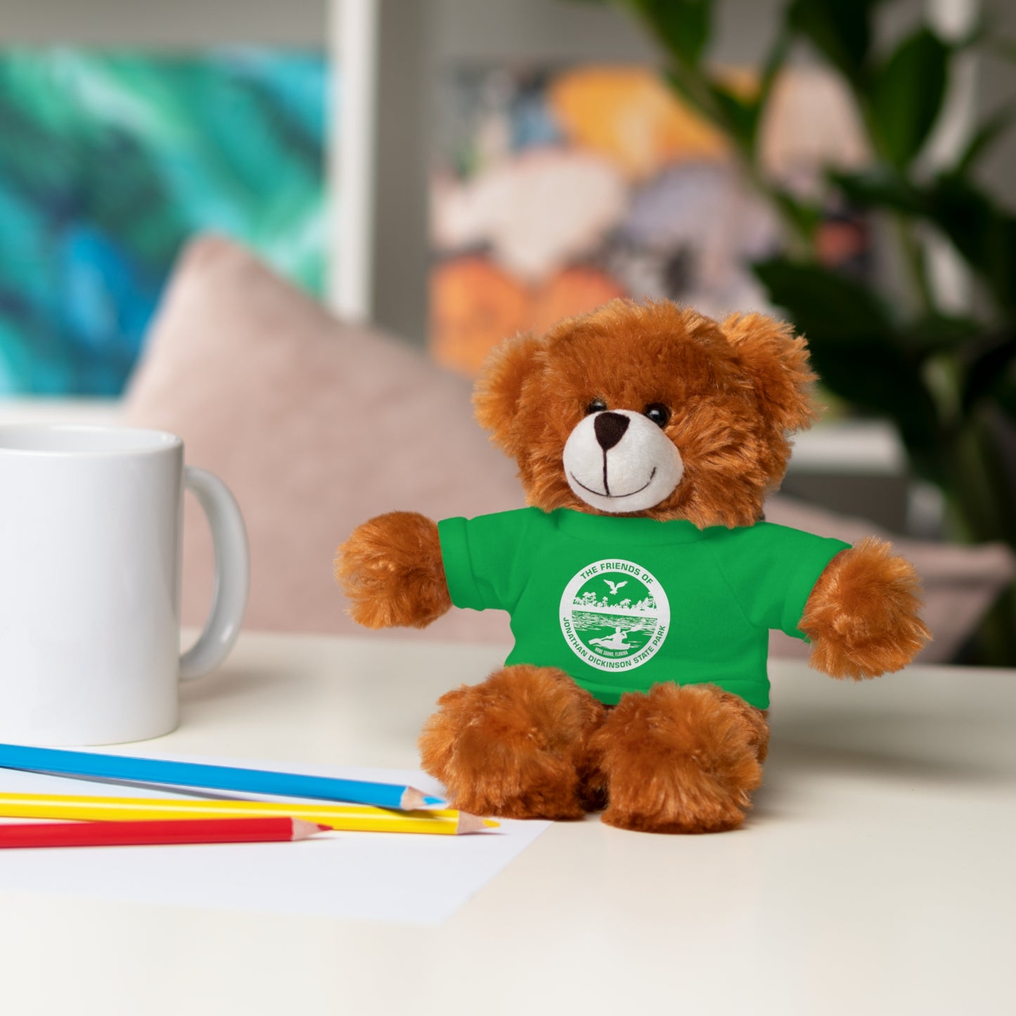 Stuffed Animals with Friends Logo Tee