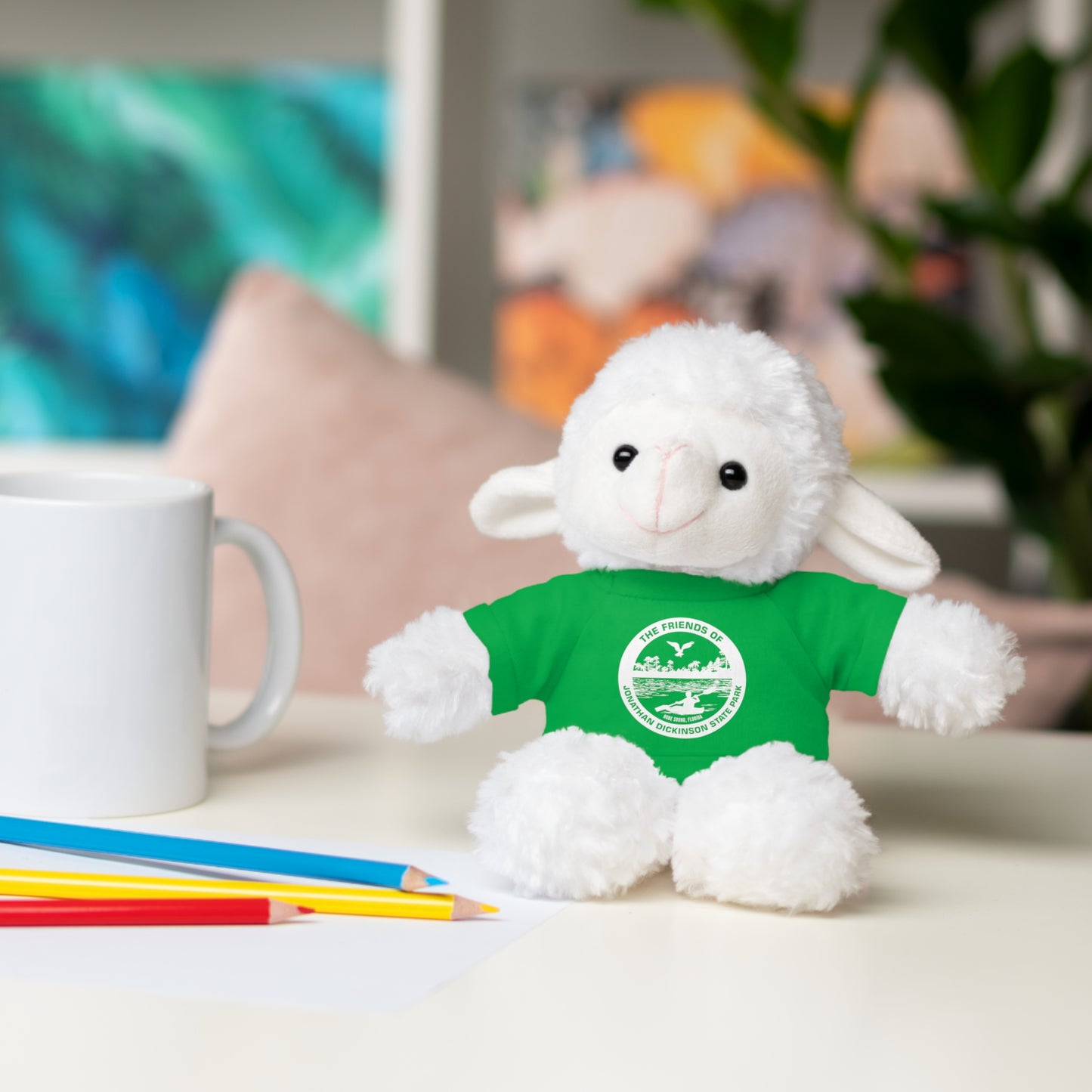 Stuffed Animals with Friends Logo Tee