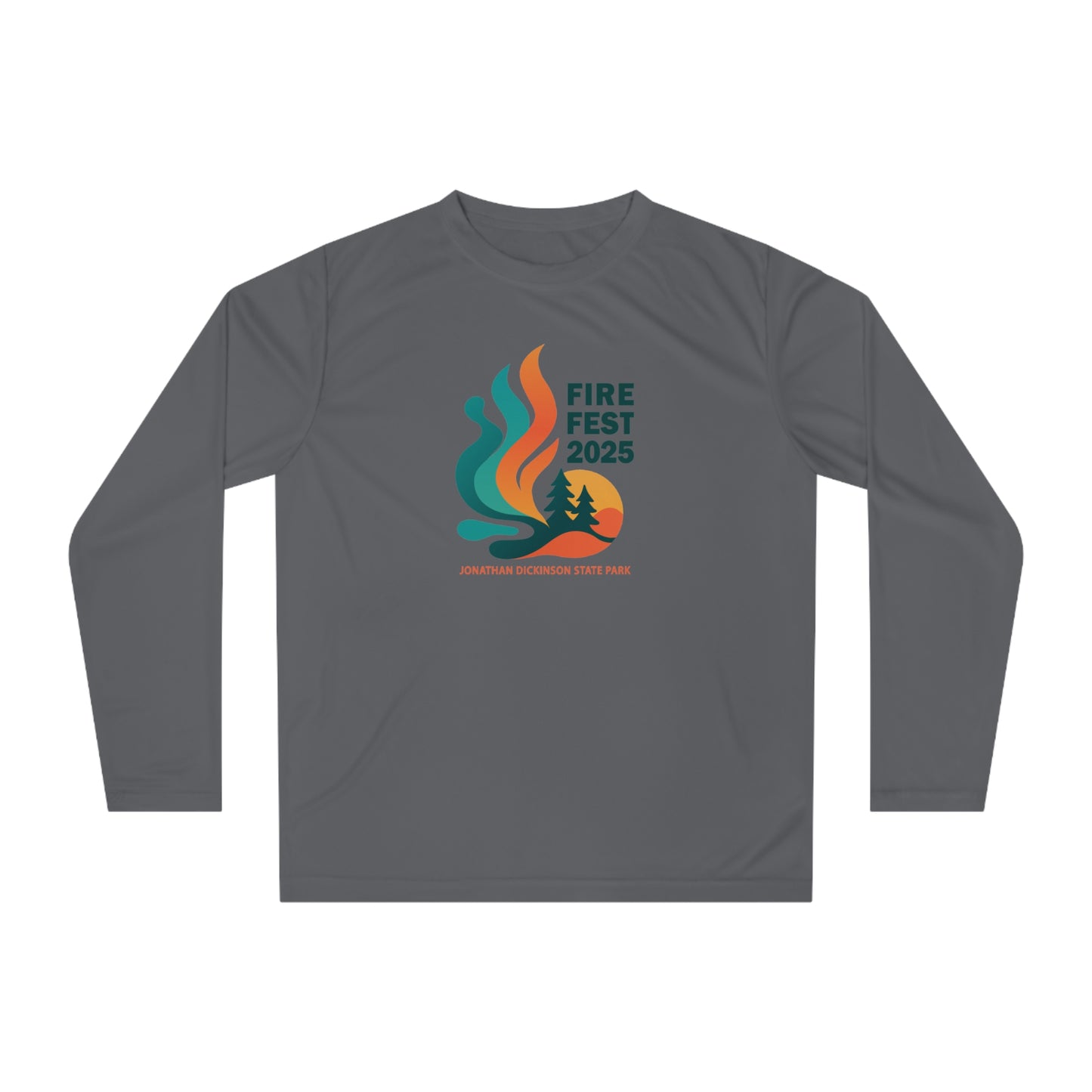 FireFest 2025 - Unisex Performance Long Sleeve Shirt