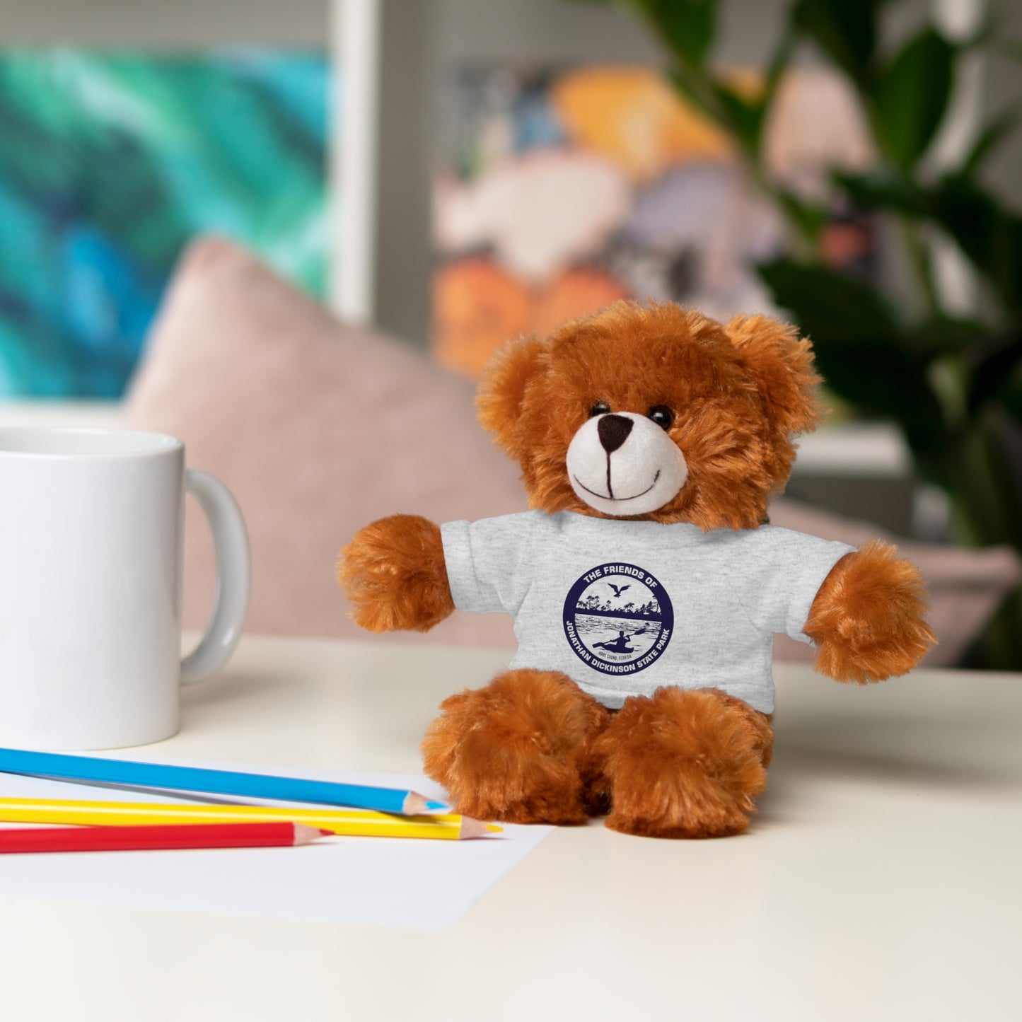 Stuffed Animals with Friends Logo Tee
