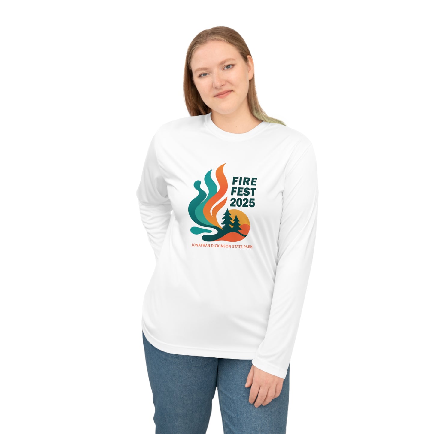 FireFest 2025 - Unisex Performance Long Sleeve Shirt