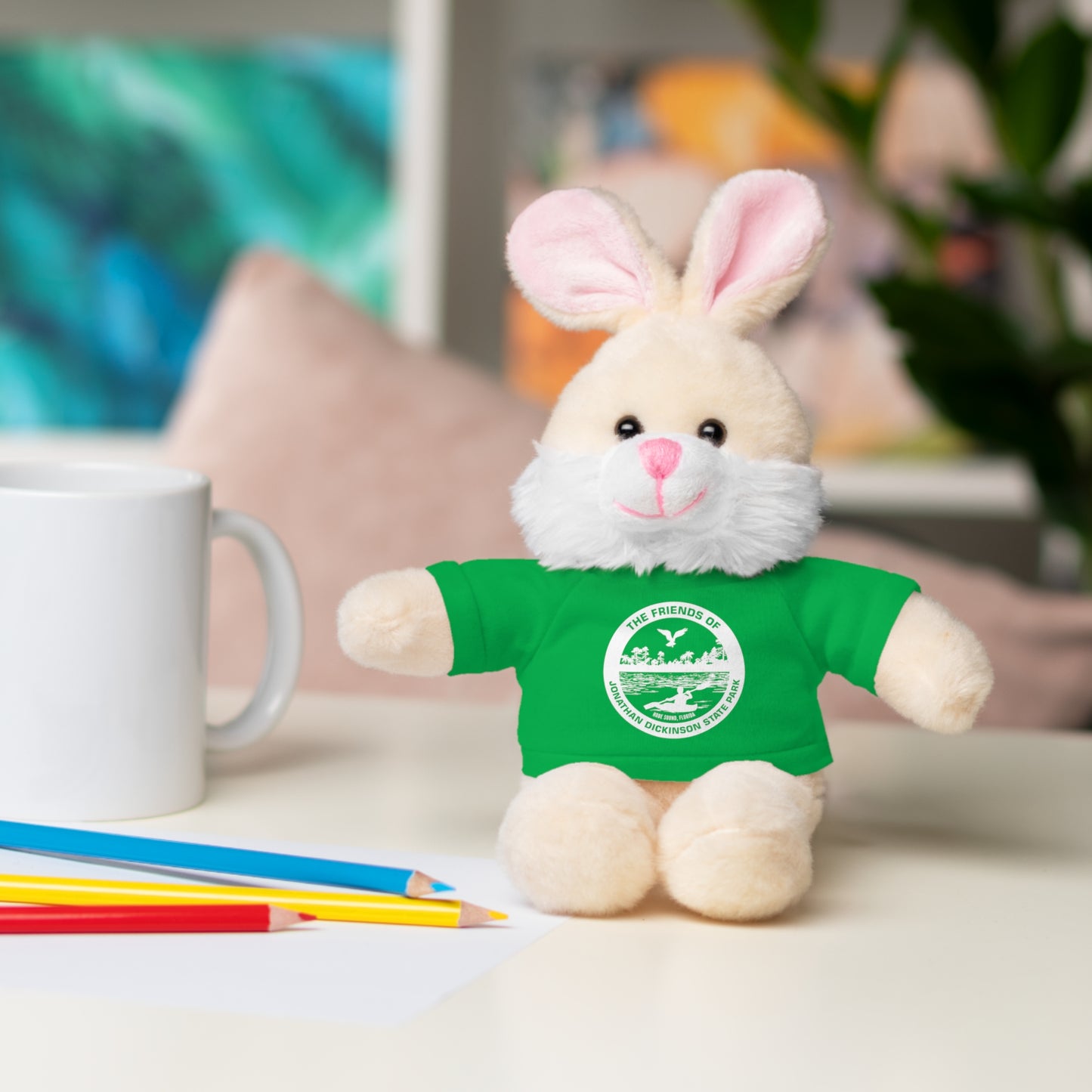 Stuffed Animals with Friends Logo Tee