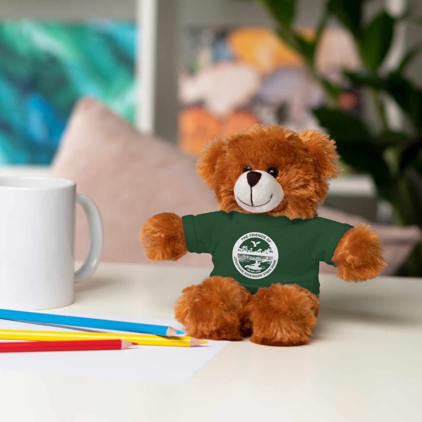 Stuffed Animals with Friends Logo Tee
