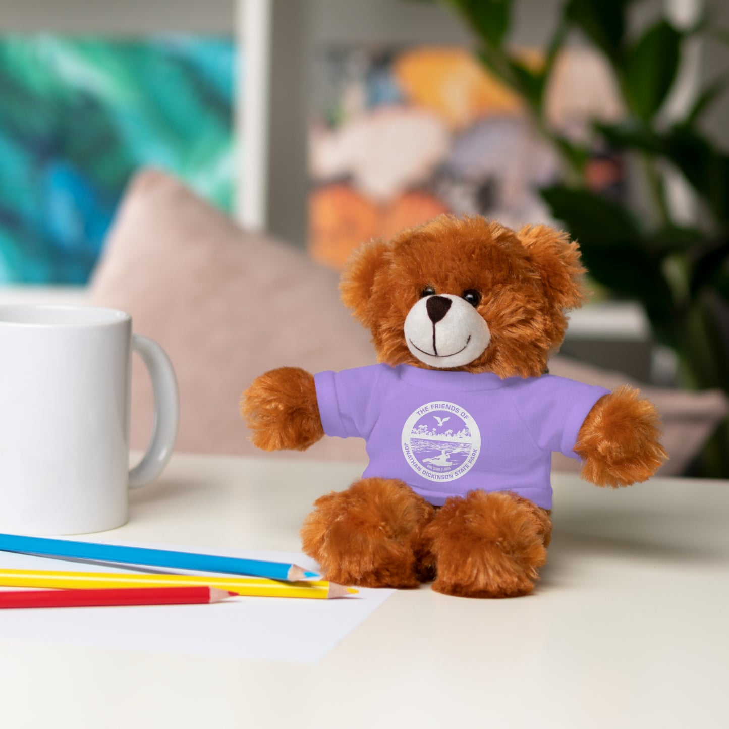 Stuffed Animals with Friends Logo Tee