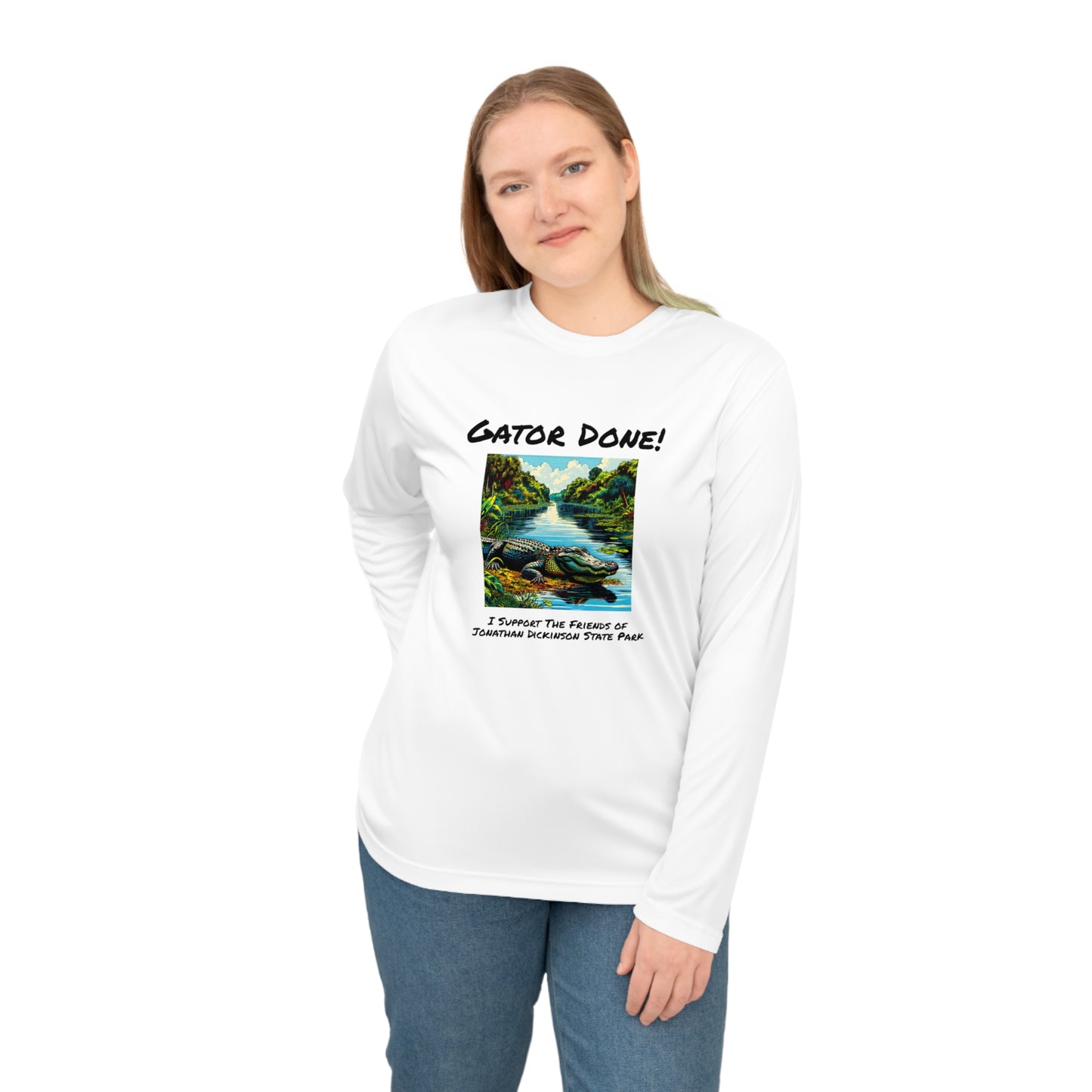 Gator Done - Unisex Performance Long Sleeve Shirt