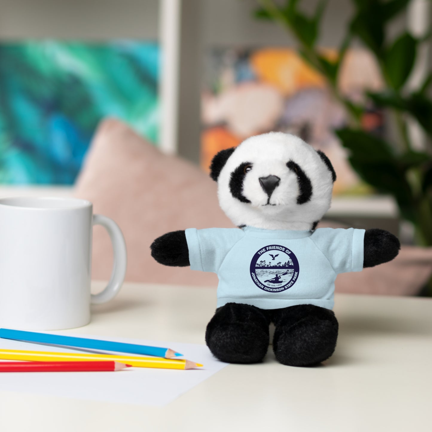 Stuffed Animals with Friends Logo Tee