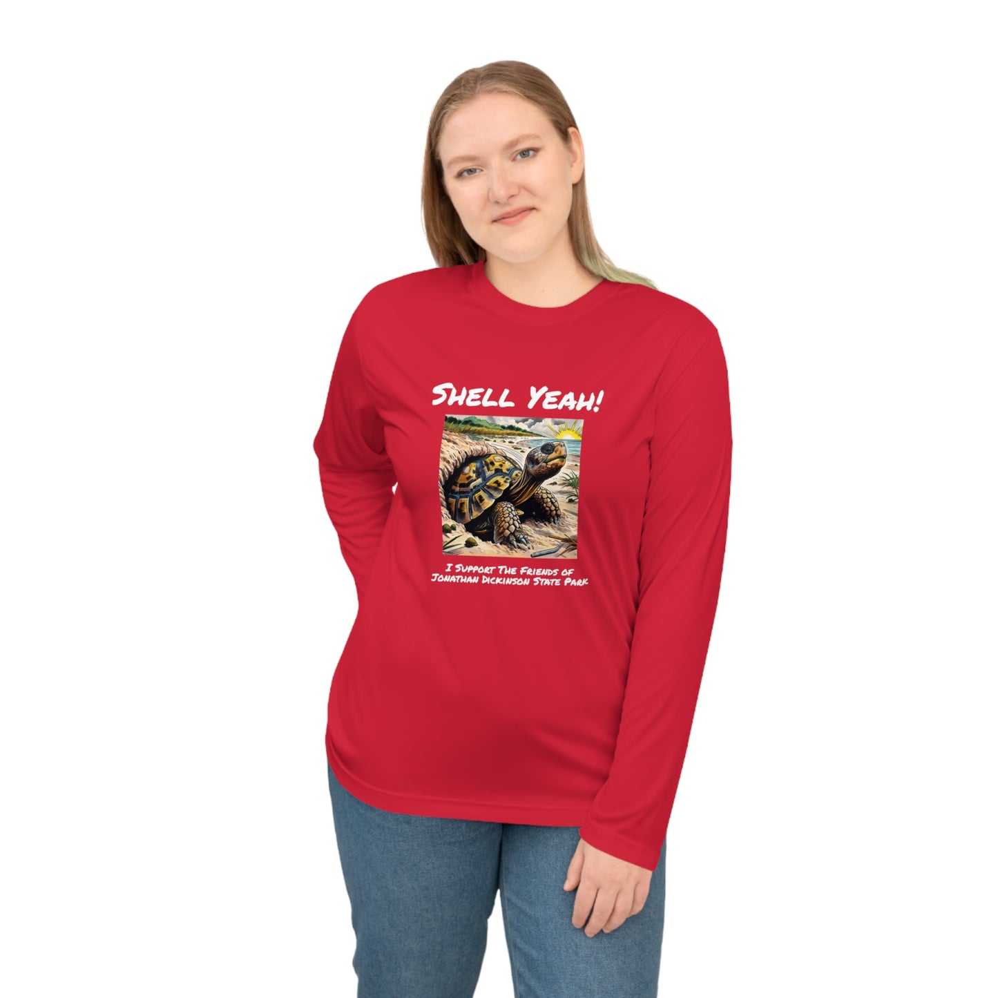 Shell Yeah - Unisex Performance Long Sleeve Shirt