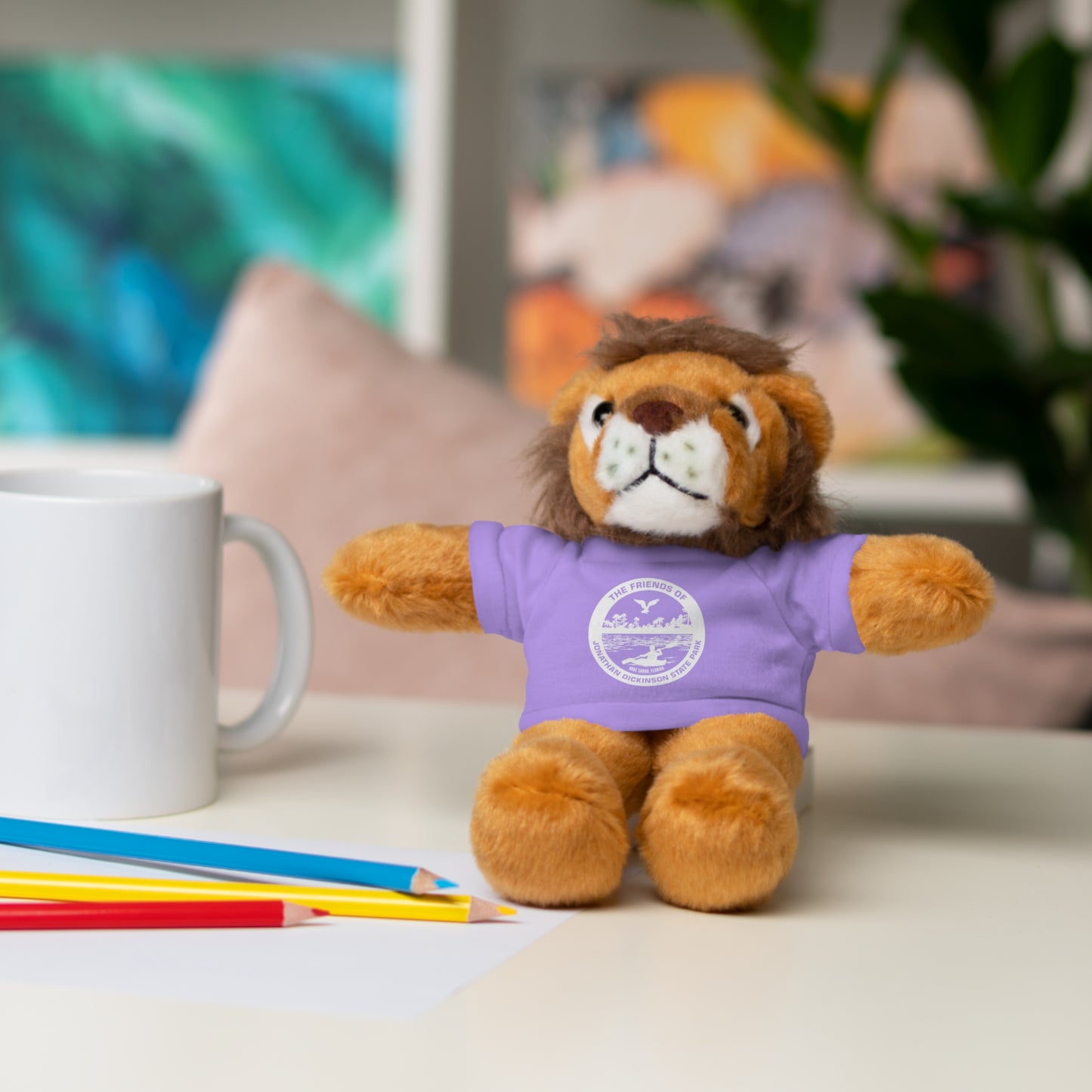 Stuffed Animals with Friends Logo Tee