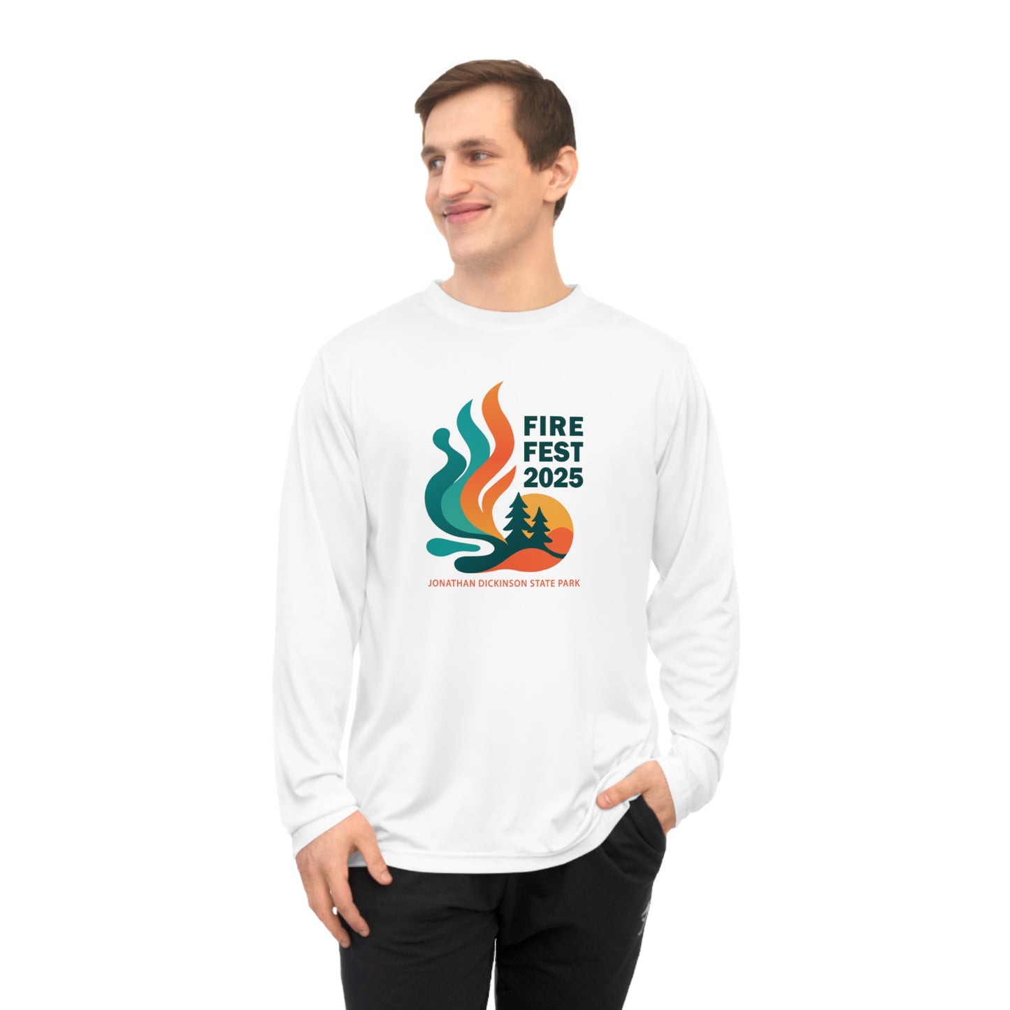 FireFest 2025 - Unisex Performance Long Sleeve Shirt