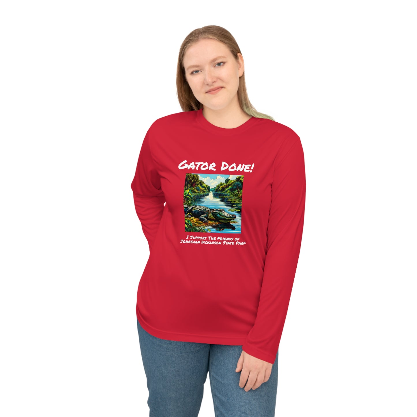 Gator Done - Unisex Performance Long Sleeve Shirt