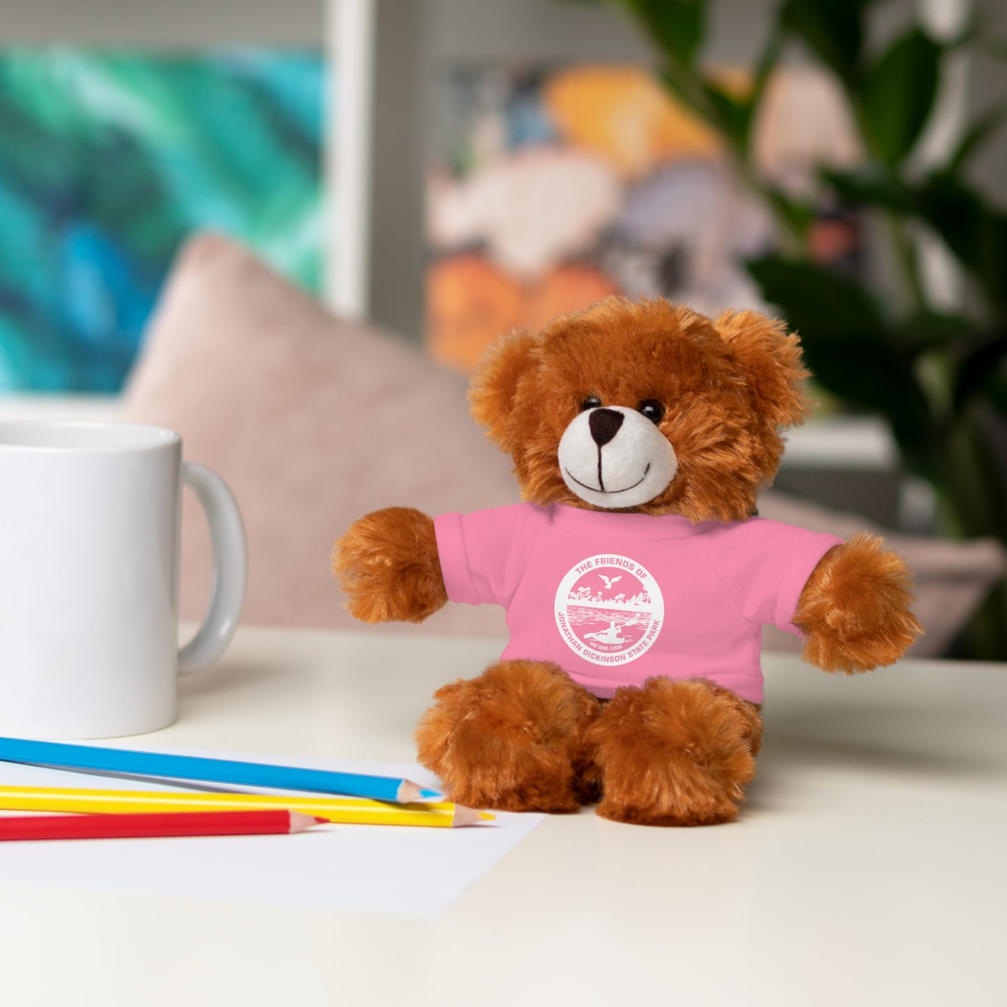 Stuffed Animals with Friends Logo Tee