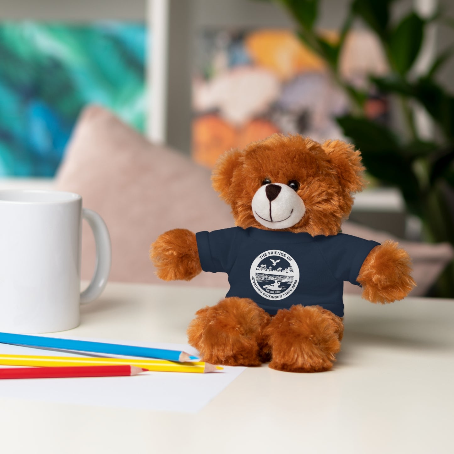 Stuffed Animals with Friends Logo Tee
