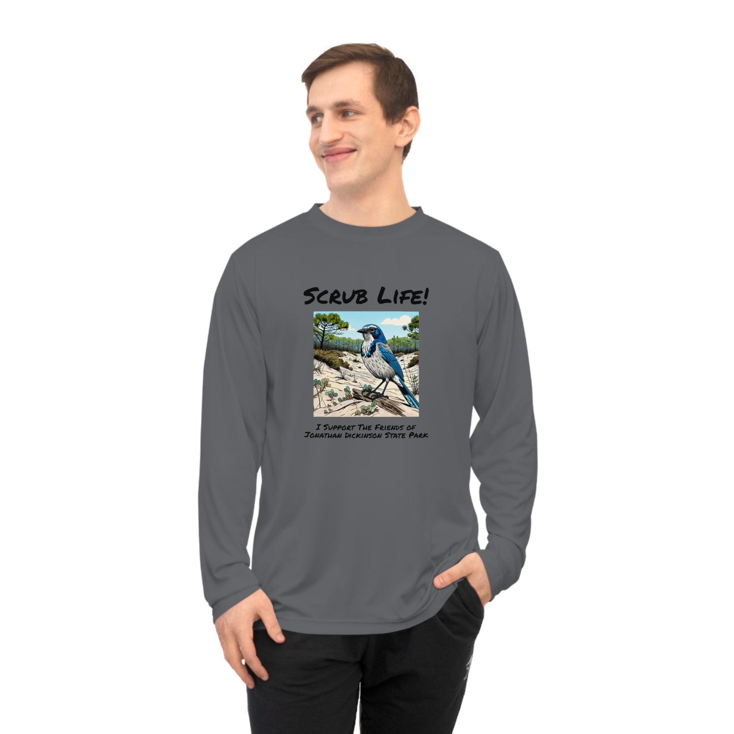 Scrub Life - Unisex Performance Long Sleeve Shirt