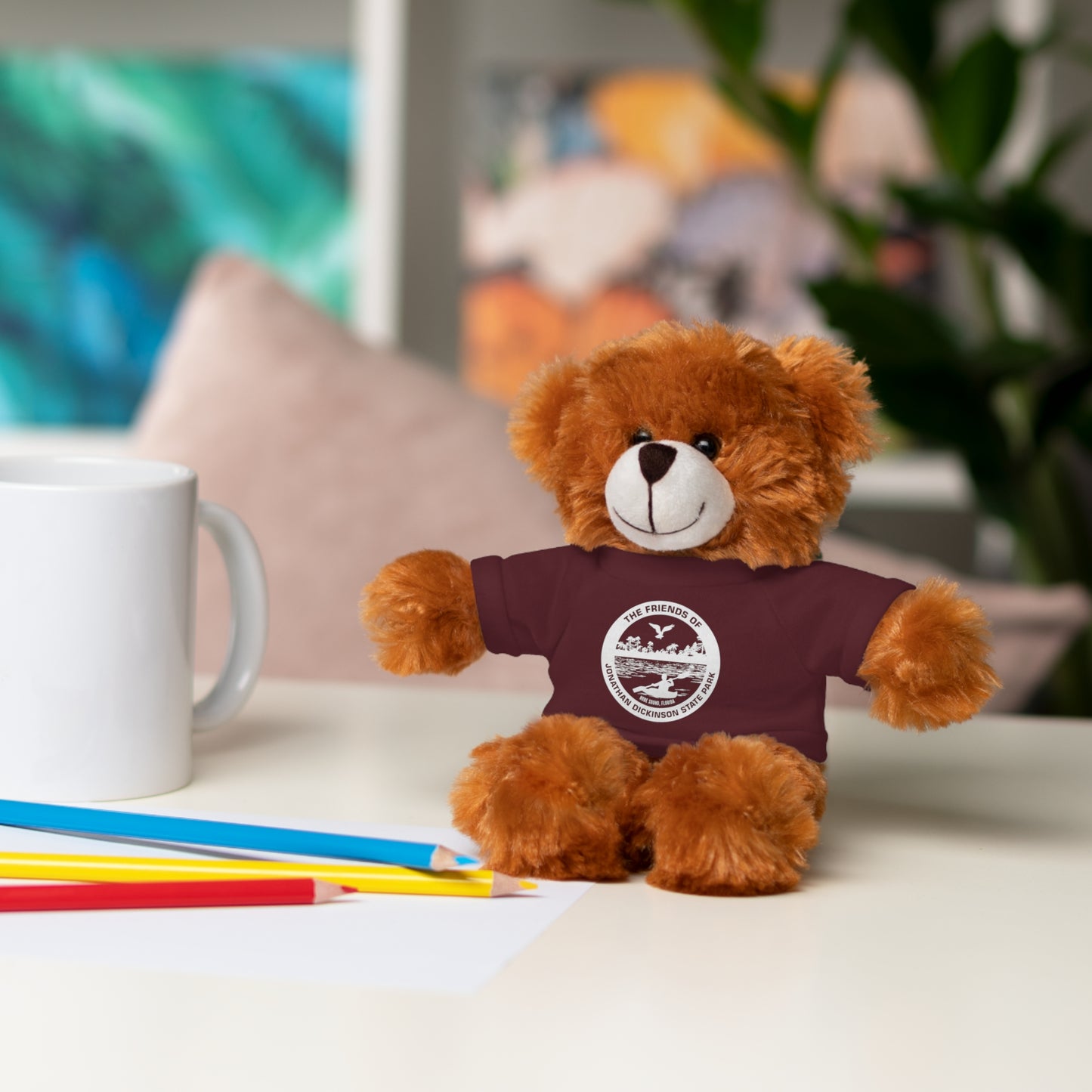 Stuffed Animals with Friends Logo Tee