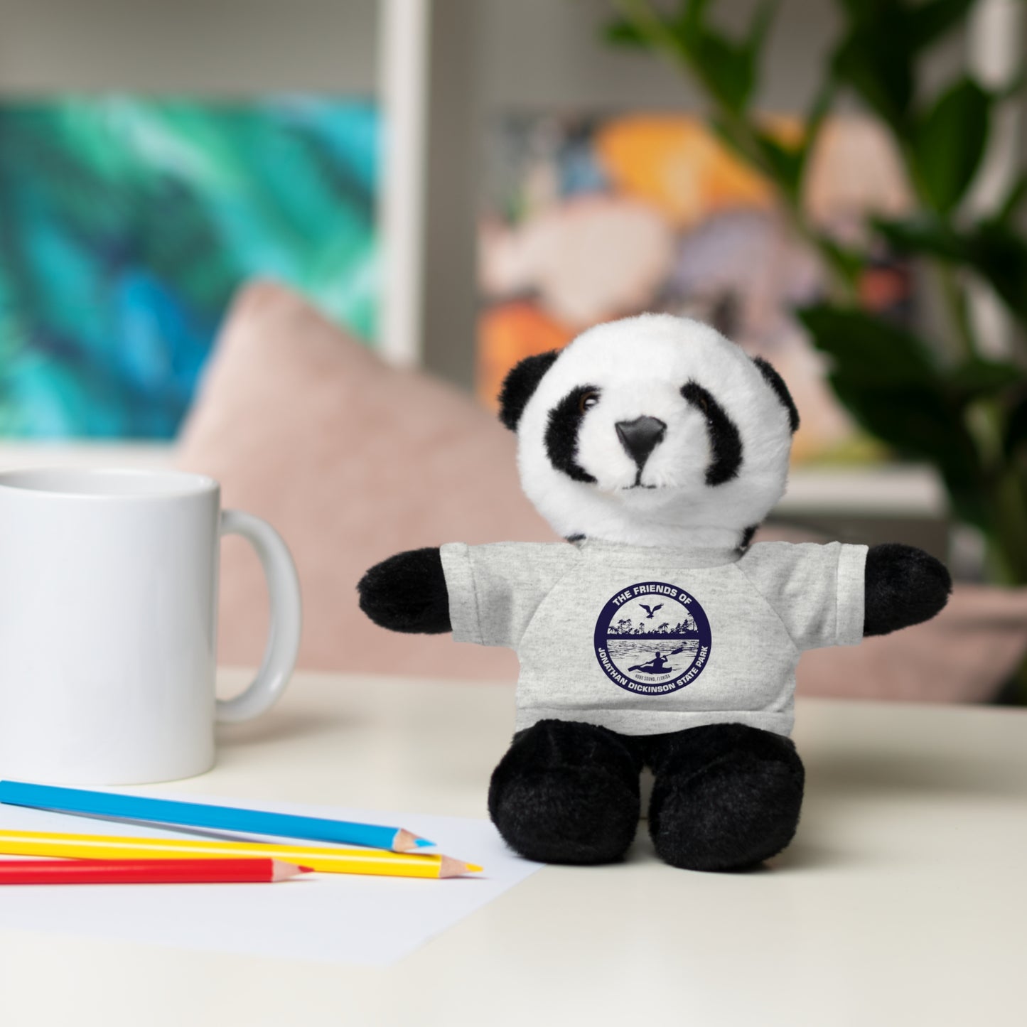 Stuffed Animals with Friends Logo Tee